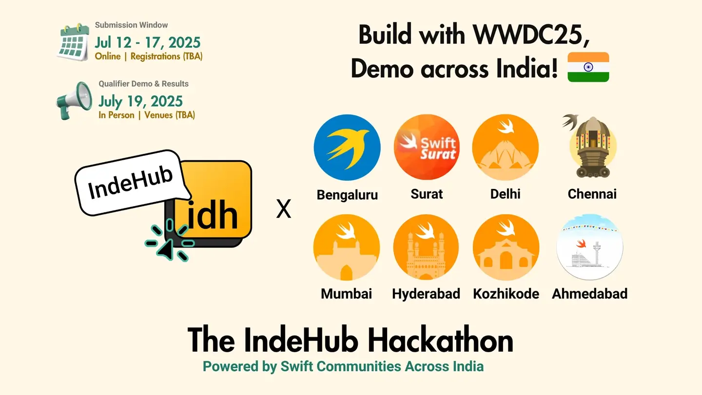 The IndeHub Hackathon | Build With WWDC25